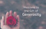 Welcome to the Gift of Generosity